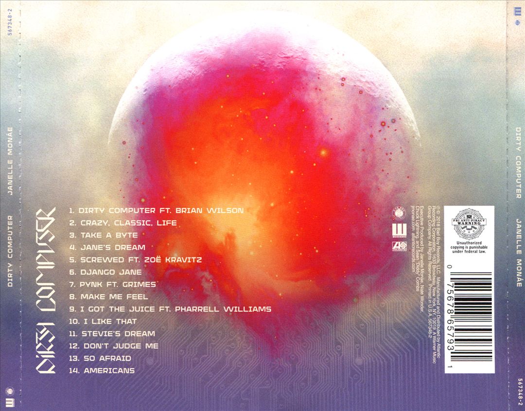 Dirty Computer cover art