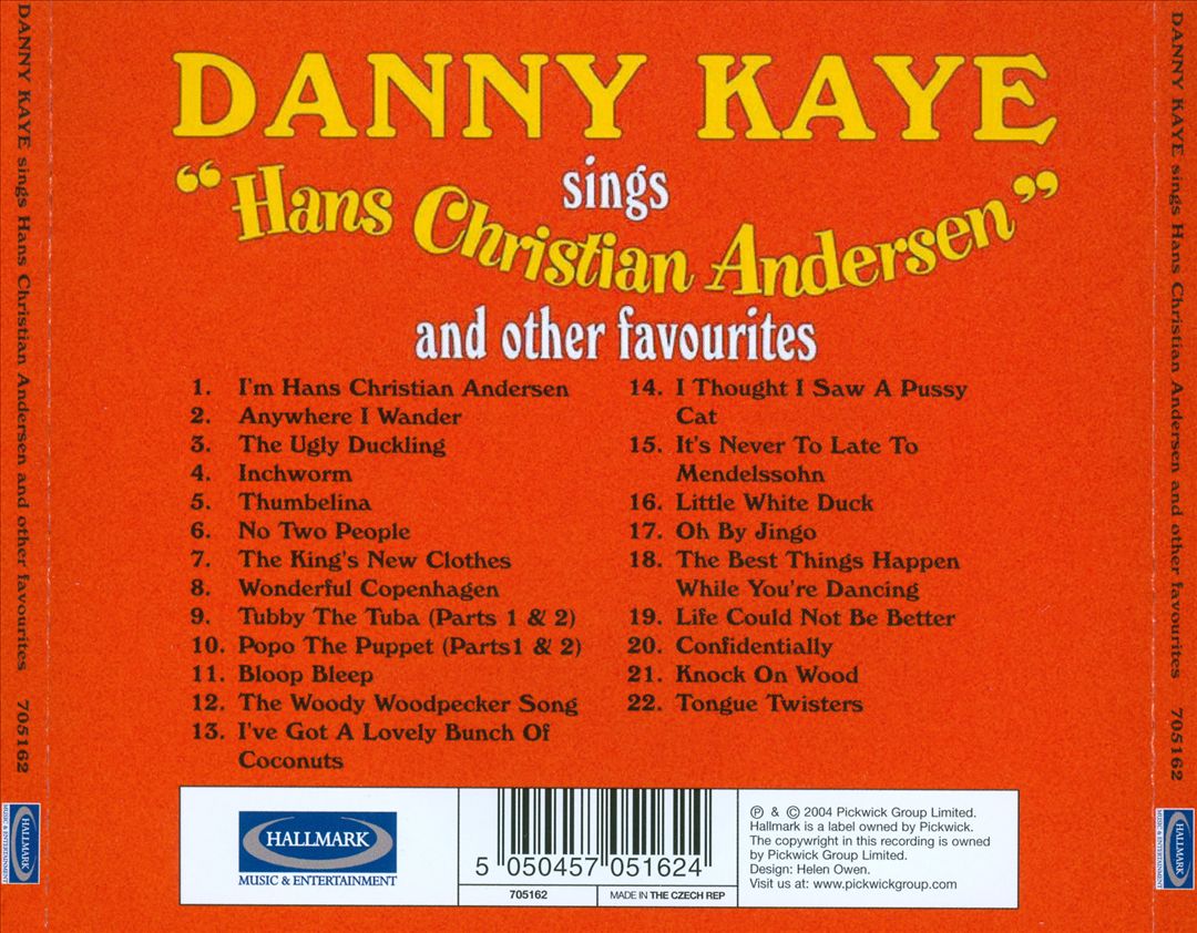 Danny Kaye Sings Hans Christian Andersen and Other Favourites cover art