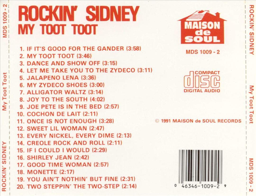 My Toot Toot [Maison de Soul] cover art