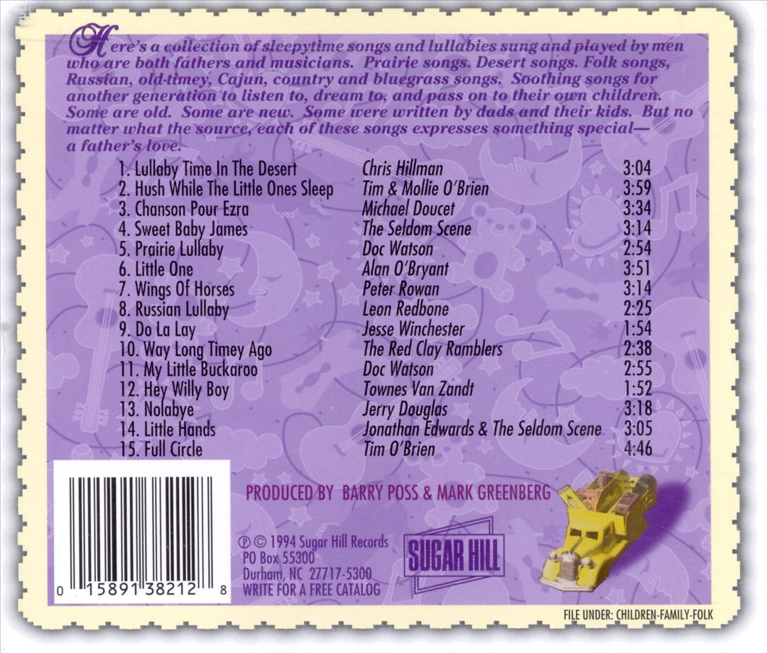 Daddies Sing GoodNight: A Fathers' Collection of Sleepytime Songs cover art