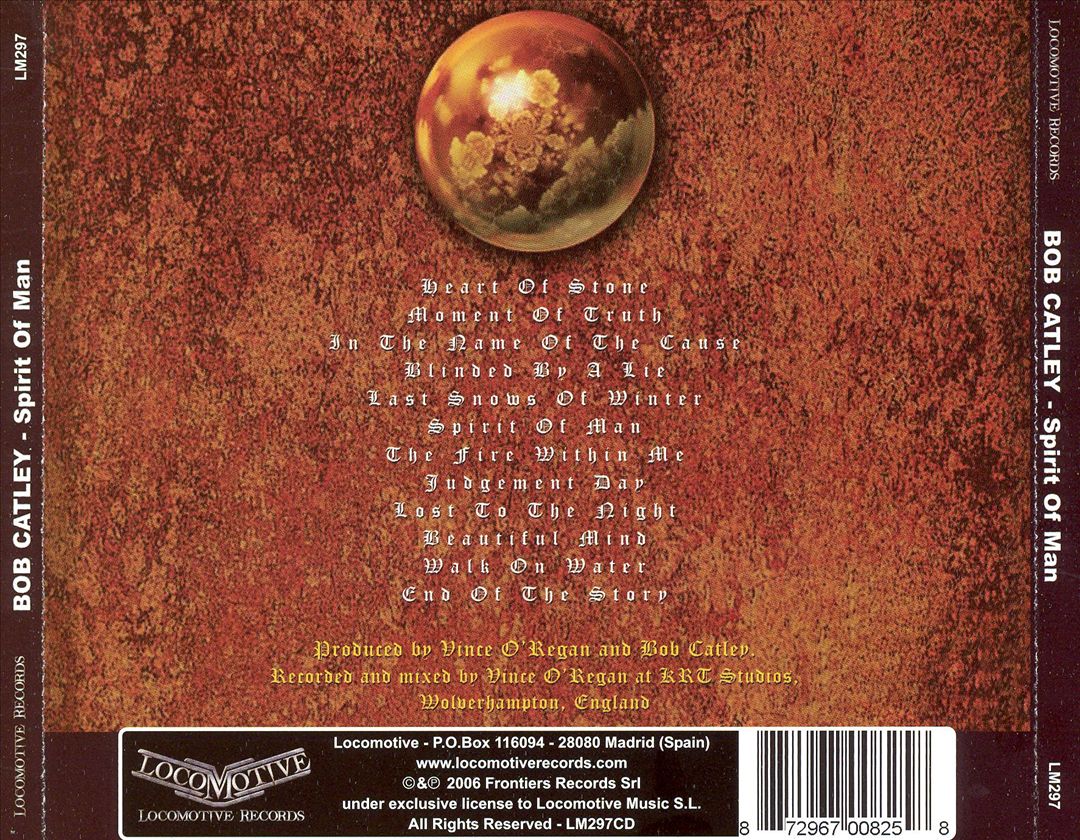 Spirit of Man cover art
