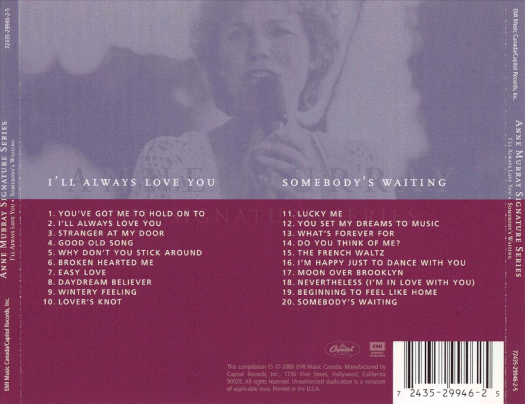 I'll Always Love You/Somebody's Waiting cover art