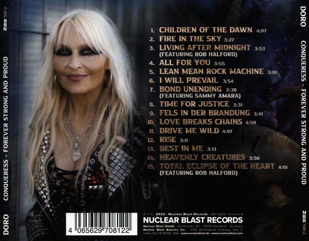 Doro Conqueress: Forever Strong and Young cover art