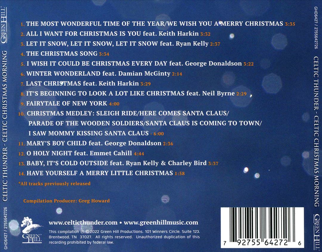 Celtic Christmas Morning cover art