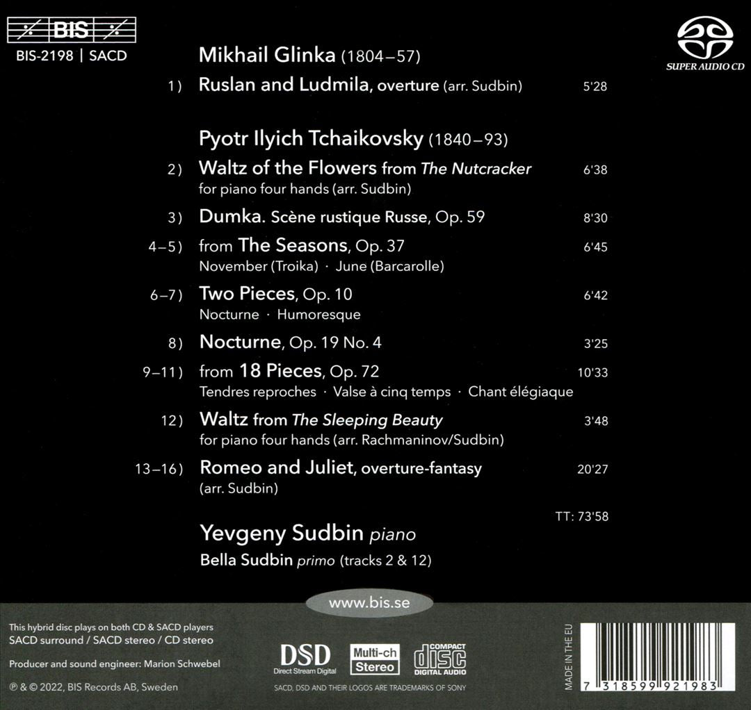Romeo and Juliet: Tchaikovsky on the Piano cover art
