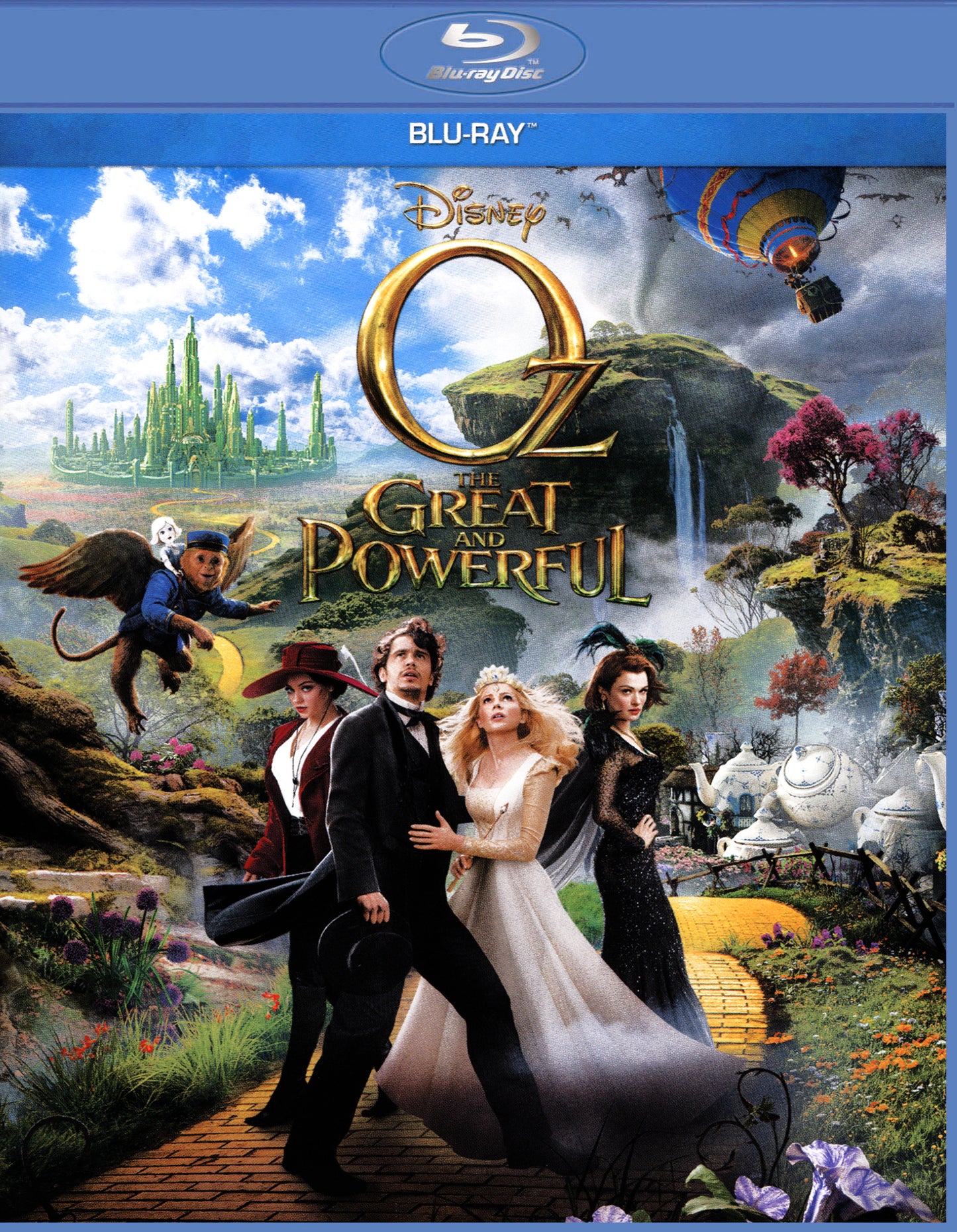 Oz the Great and Powerful [Blu-ray] cover art