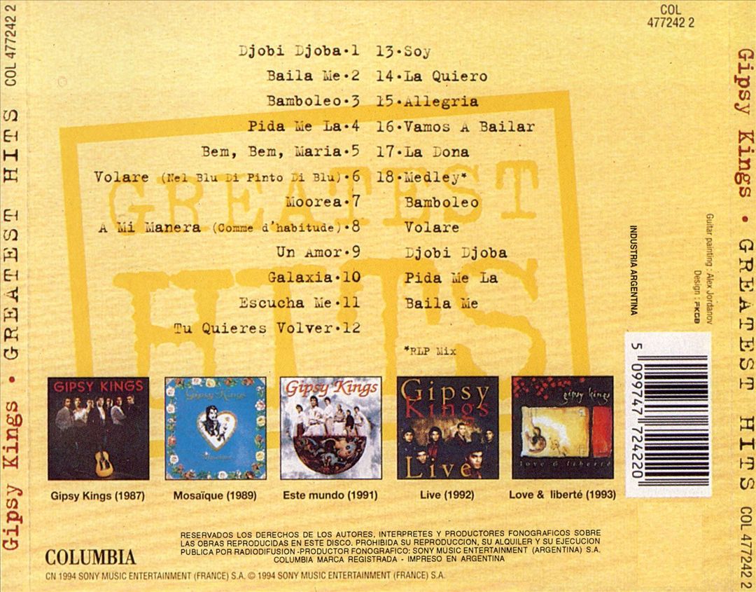 Greatest Hits [UK] cover art