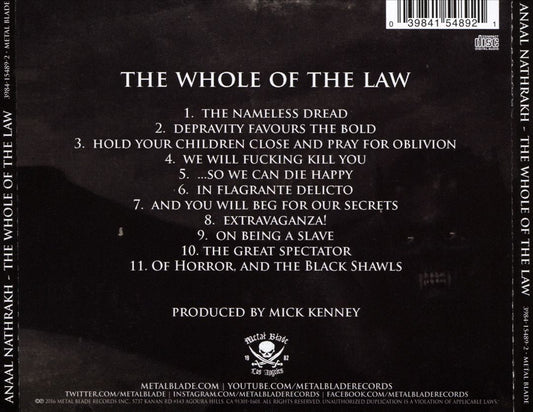 Whole of the Law cover art