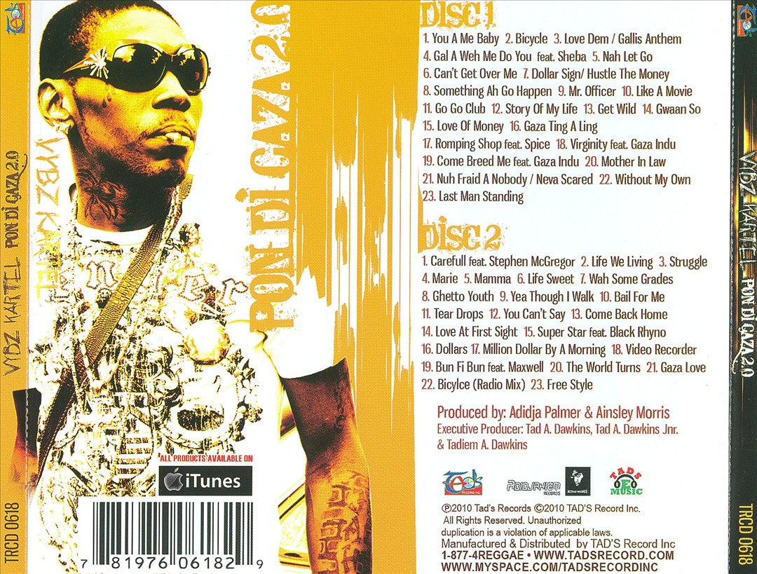 Pon di Gaza 2.0 cover art