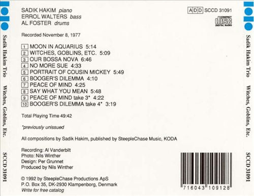 Witches, Goblins, Etc. cover art