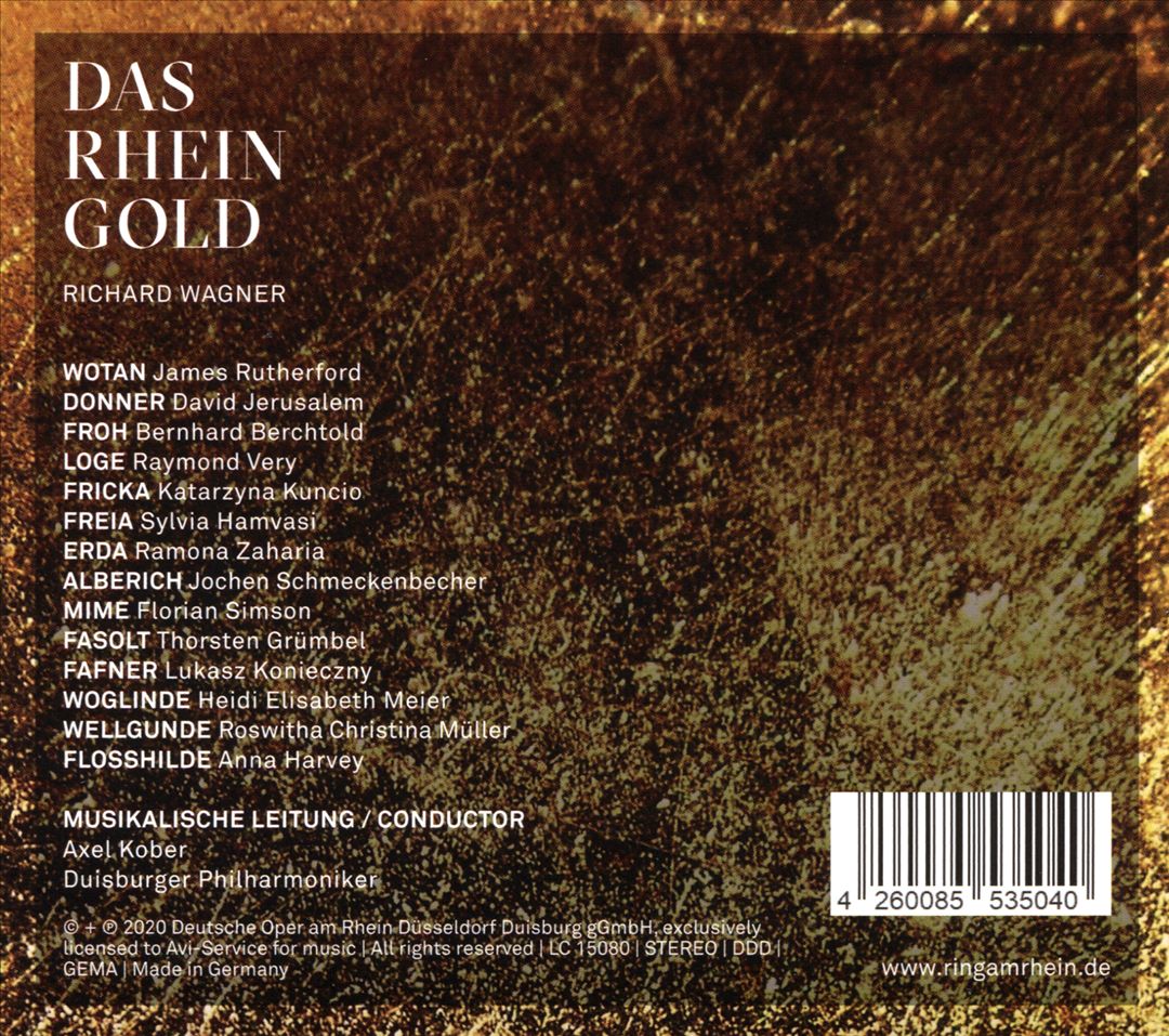 Richard Wagner: Das Rheingold cover art
