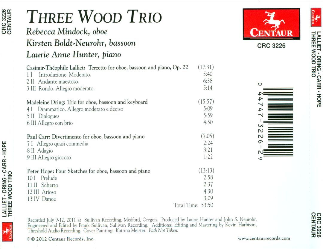 Three Wood Trio cover art
