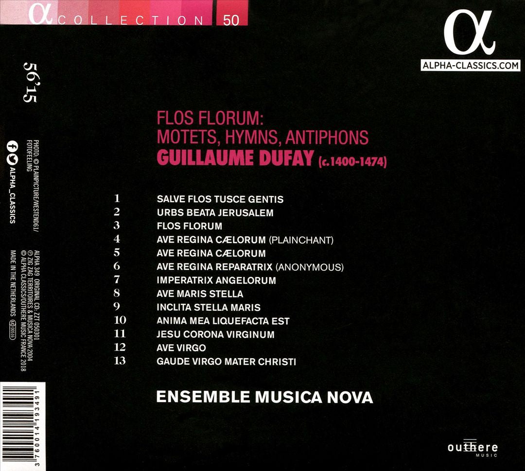 Dufay: Flos Florum cover art