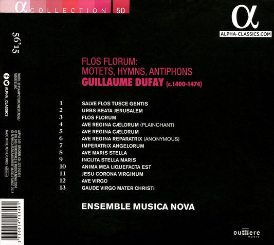 Dufay: Flos Florum cover art