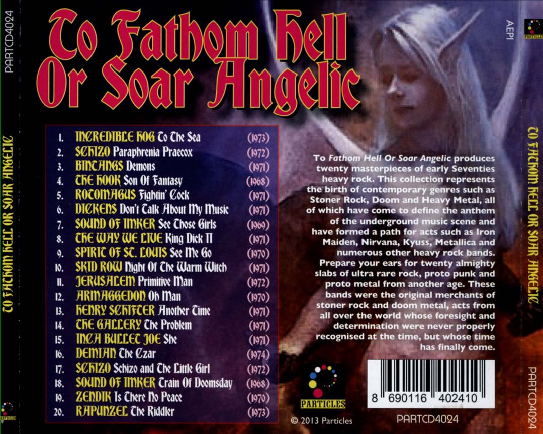 To Fathom Hell or Soar Angelic: A Lesson In Devilish Psychedelics 1968-1974 cover art