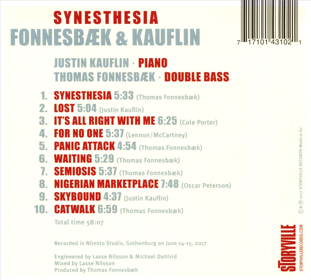 Synesthesia cover art