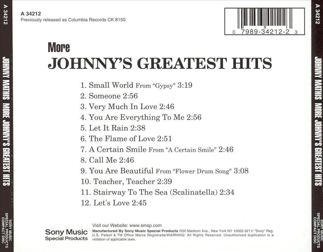 More Johnny's Greatest Hits cover art