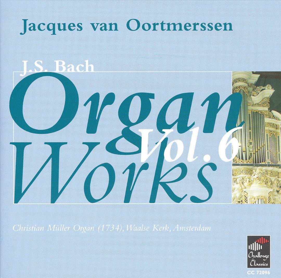 J.S. Bach: Organ Works, Vol. 6 cover art