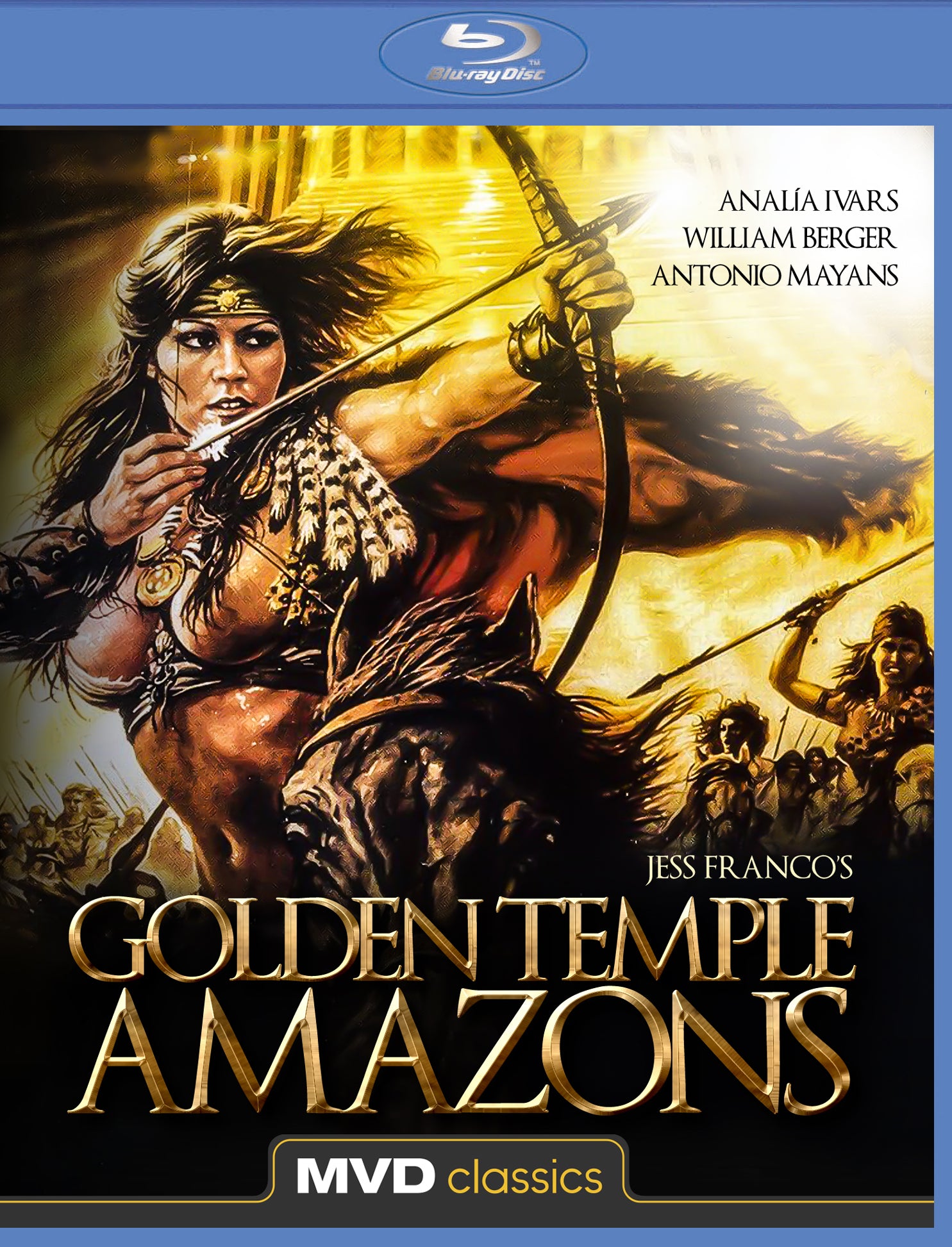 Golden Temple Amazons [Blu-ray] cover art