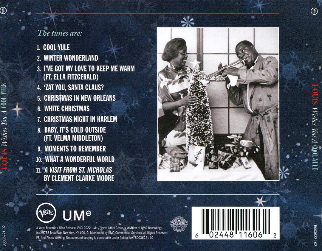 Louis Wishes You a Cool Yule cover art
