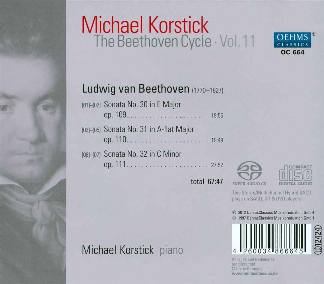 Beethoven: Piano Sonatas, Vol. 11 cover art