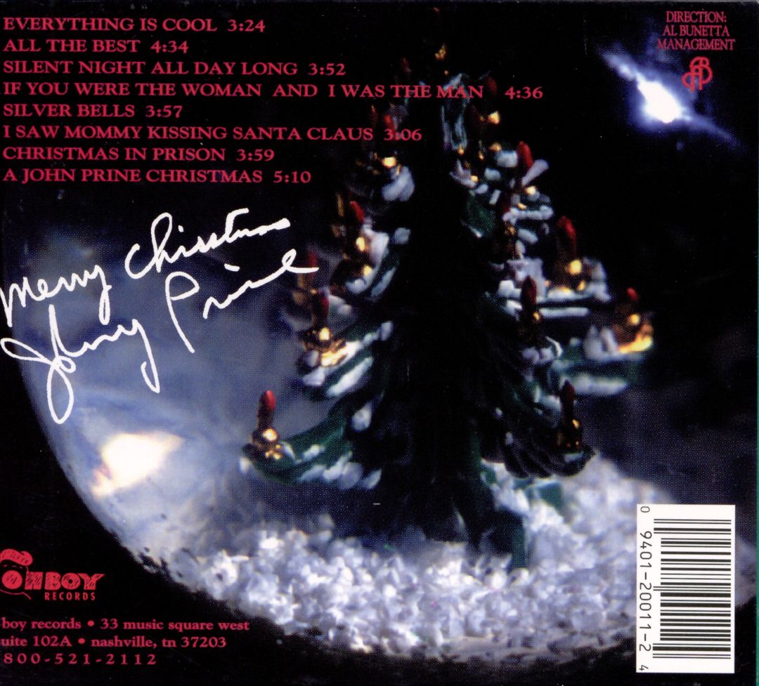 John Prine Christmas cover art