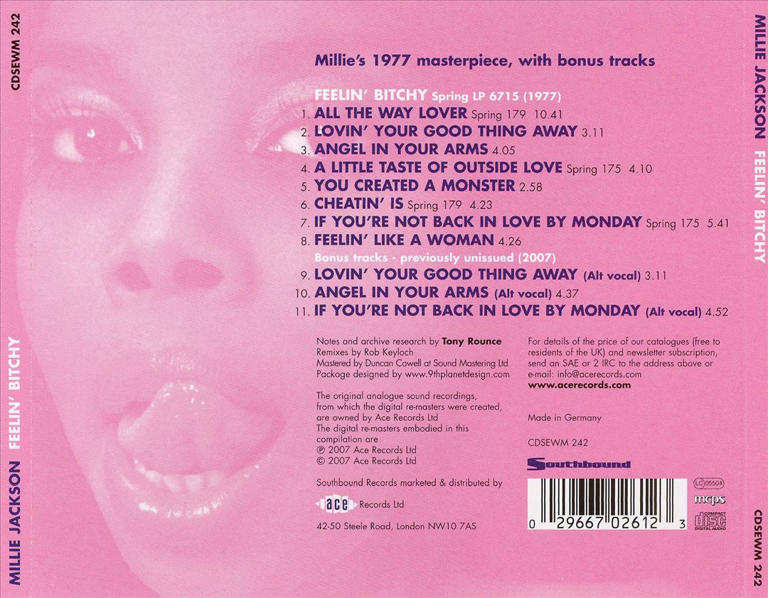 Feelin' Bitchy [Bonus Tracks] cover art