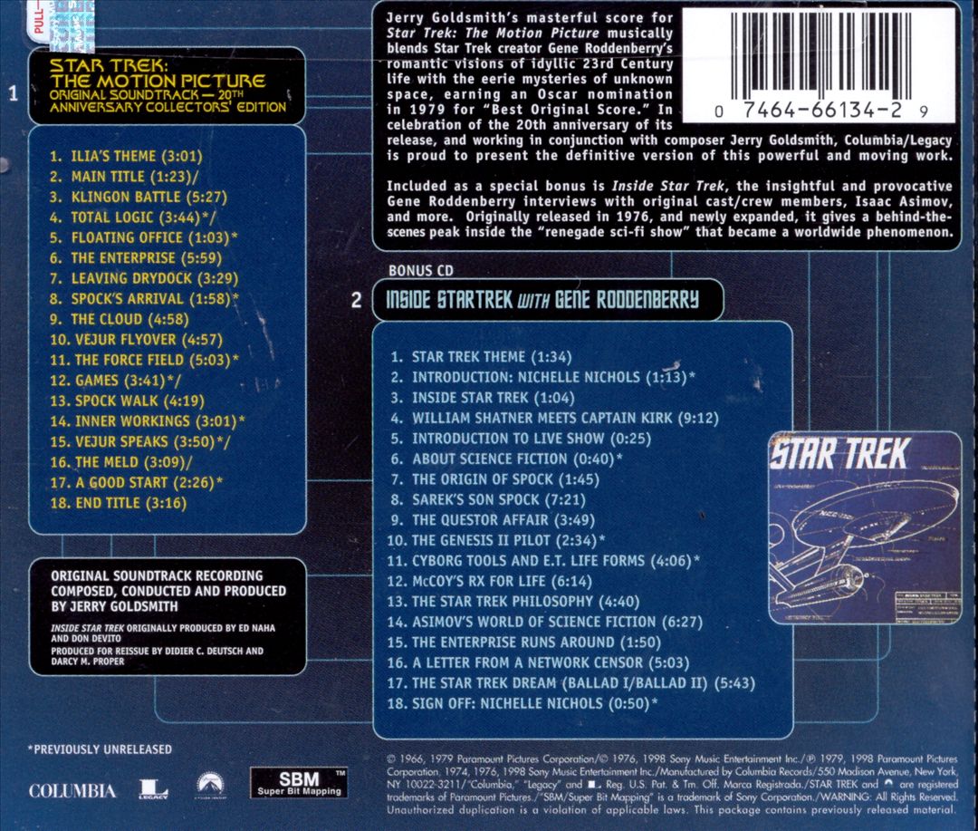 Star Trek: The Motion Picture [20th Anniversary Collectors Edition] cover art