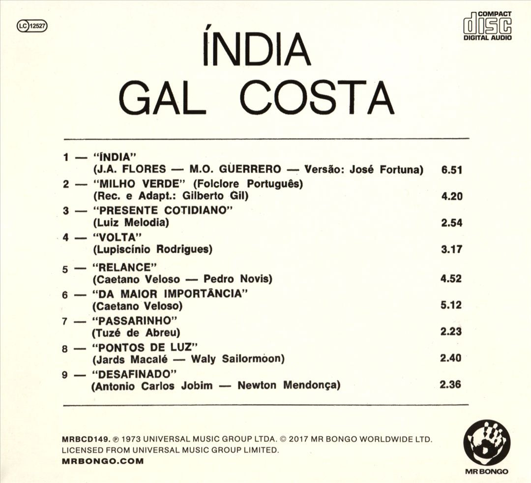 Índia cover art