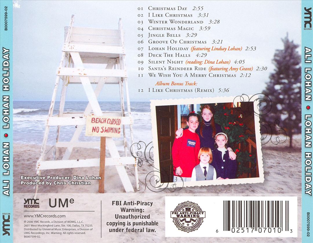 Lohan Holiday cover art