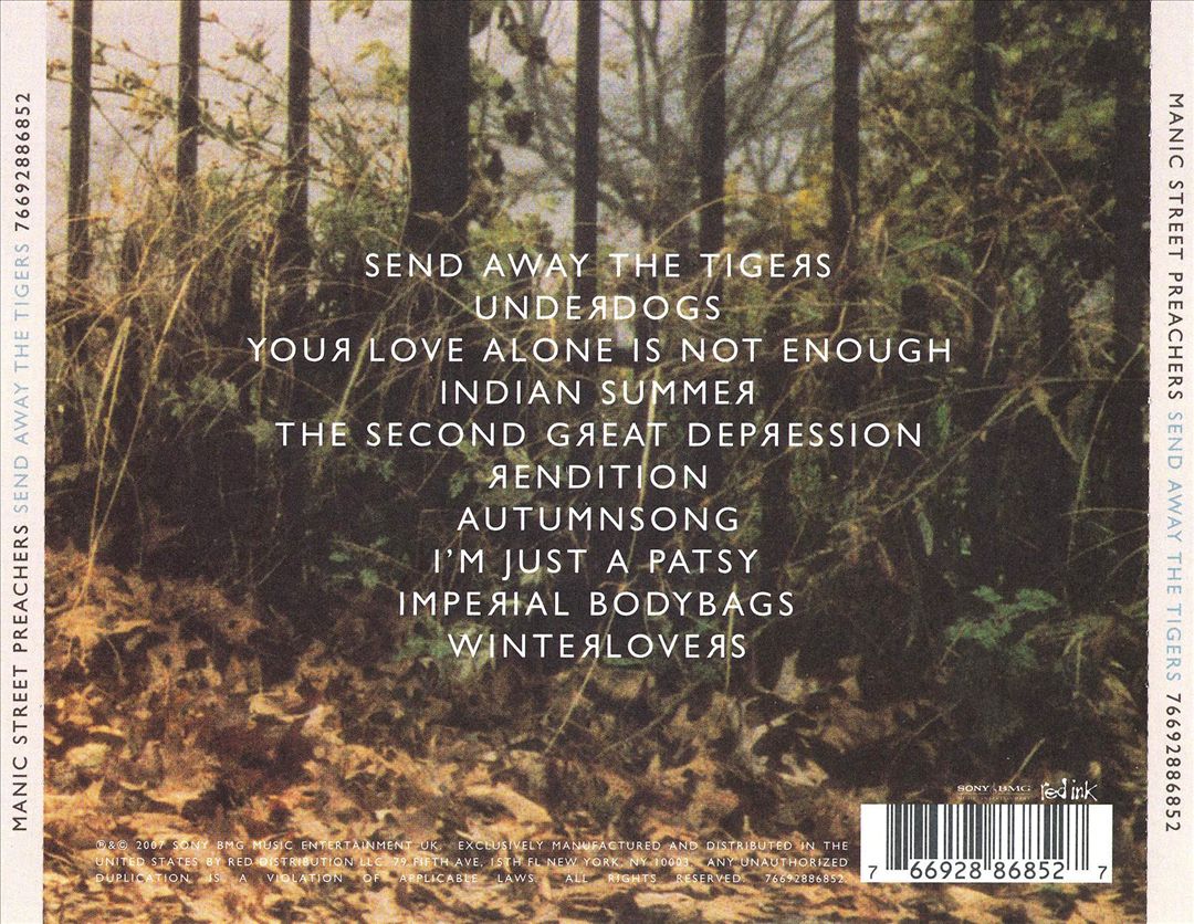 Send Away the Tigers cover art