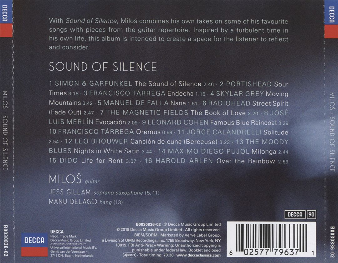 Sound of Silence cover art