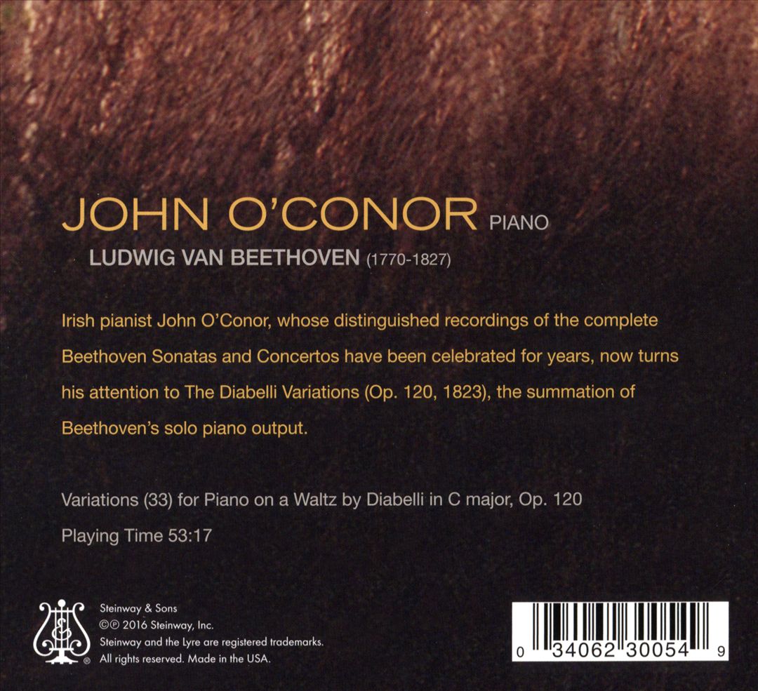 Beethoven: Diabelli Variations cover art
