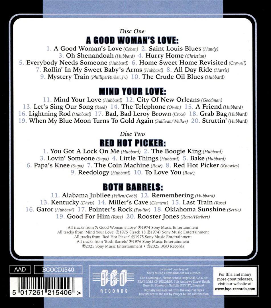 Good Woman's Love/Mind Your Love/Red Hot Picker/Both Barrels cover art
