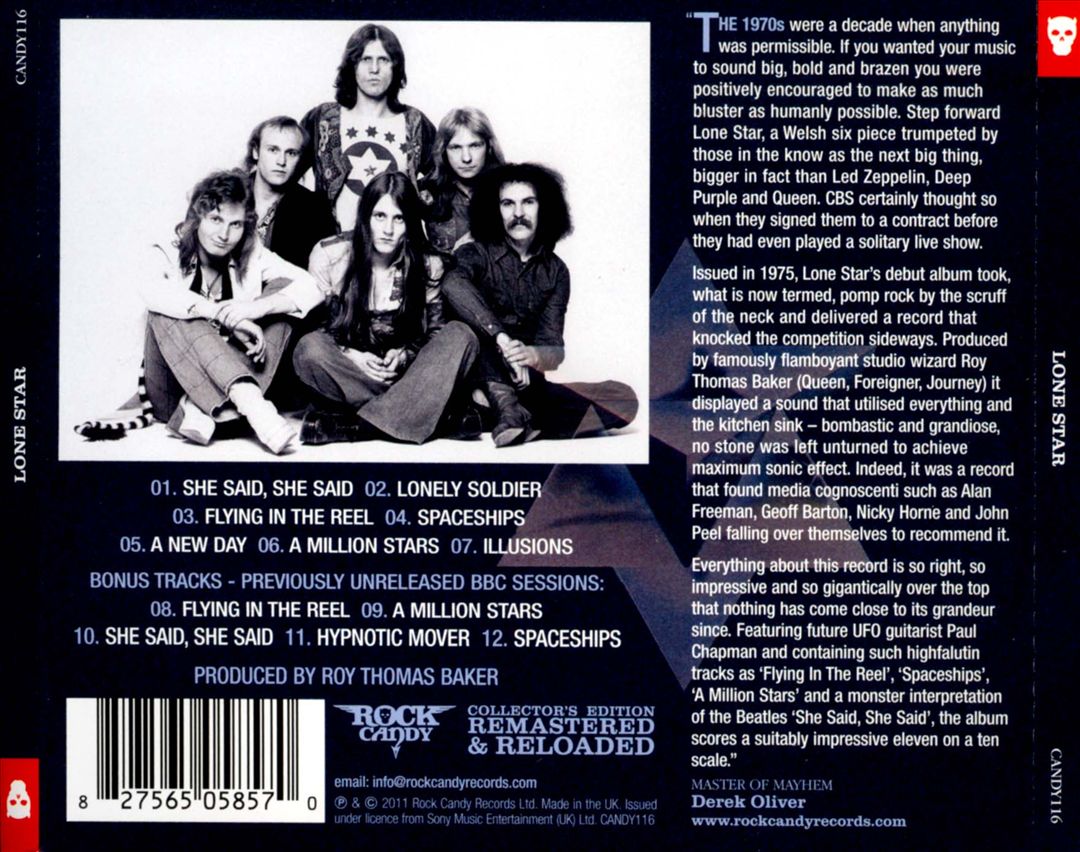 Lone Star cover art