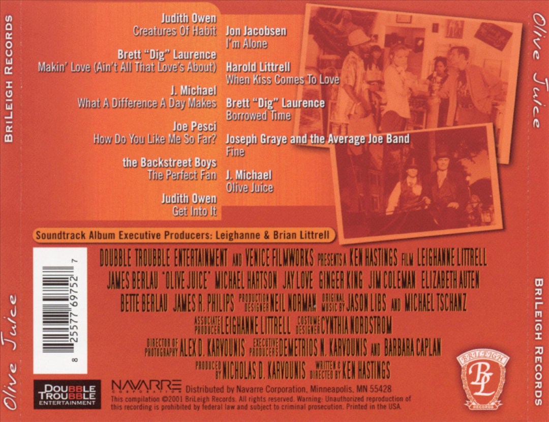 Olive Juice [Original Motion Picture Soundtrack] cover art