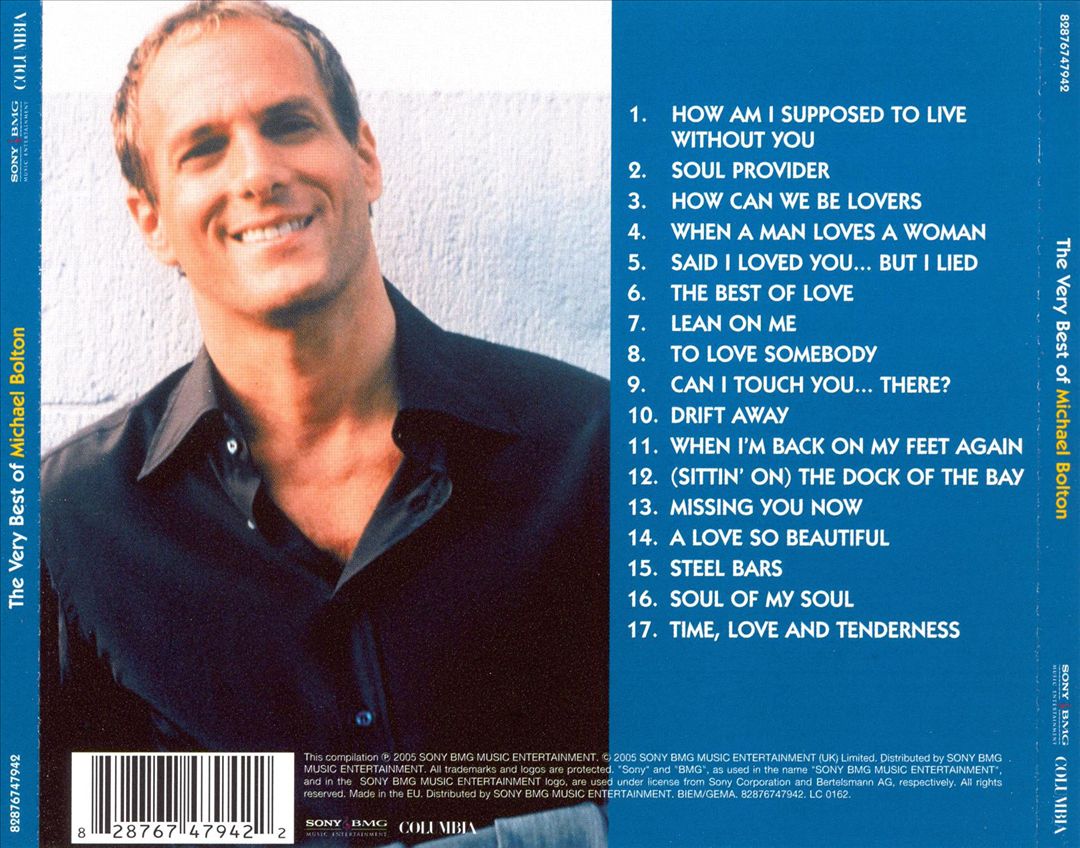 Very Best of Michael Bolton cover art