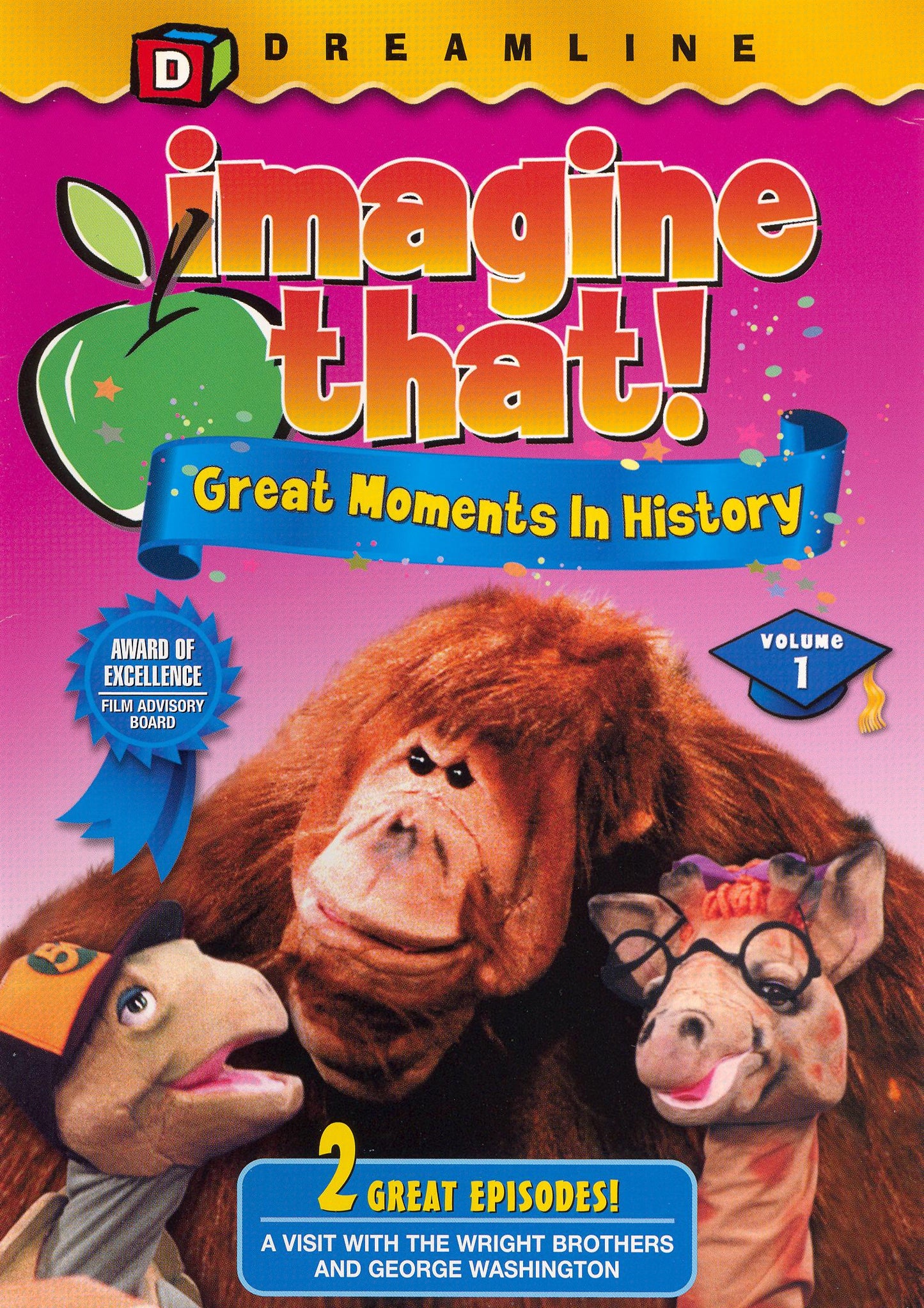 Imagine That! Great Moments In History, Volume 1 [DVD] cover art