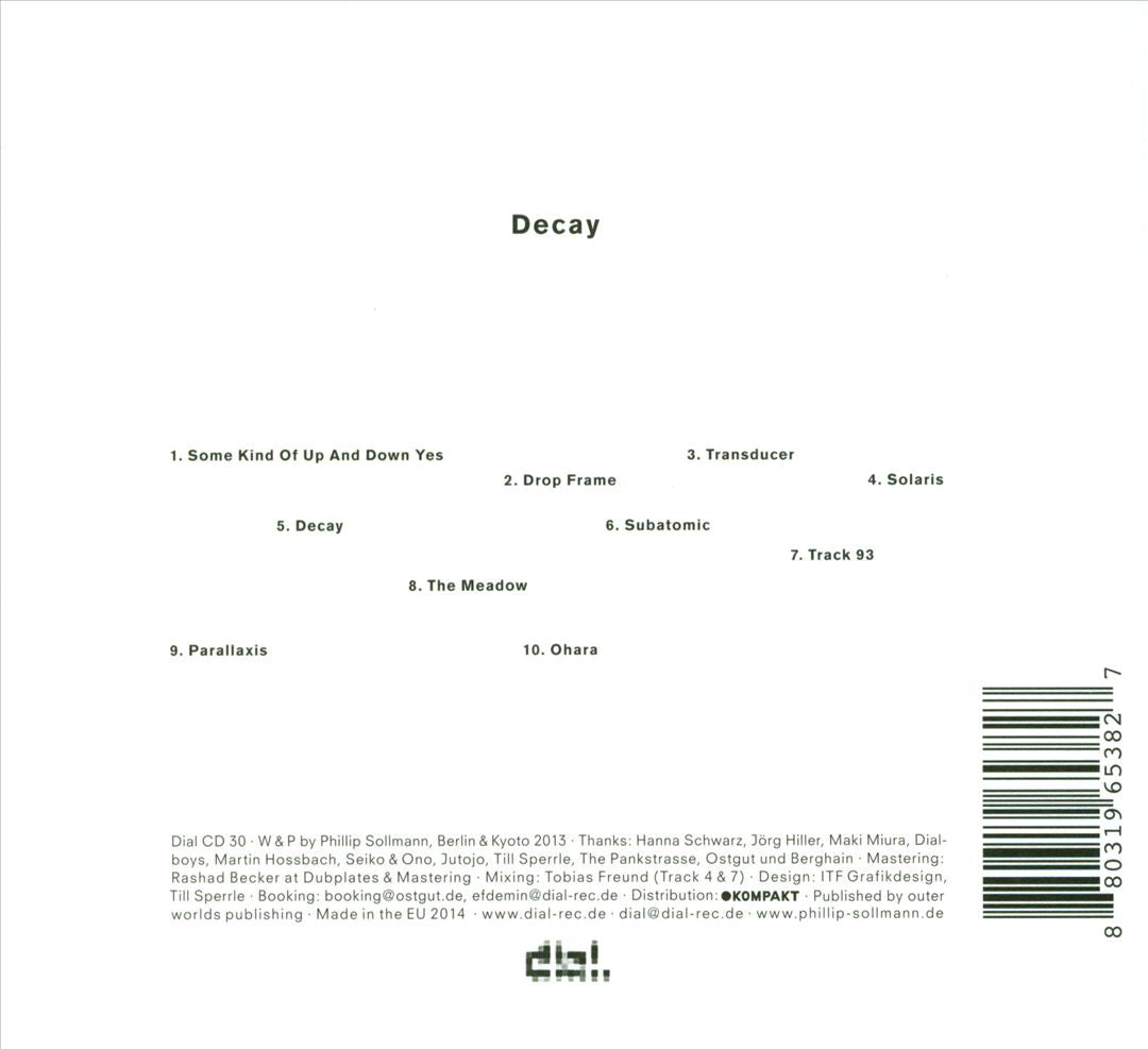Decay cover art