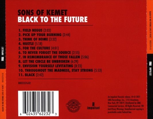 Black to the Future cover art