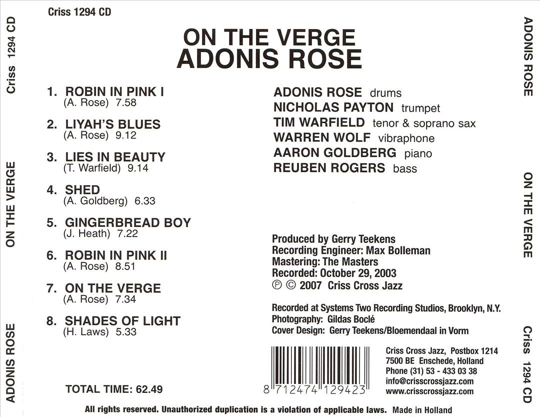 On the Verge cover art