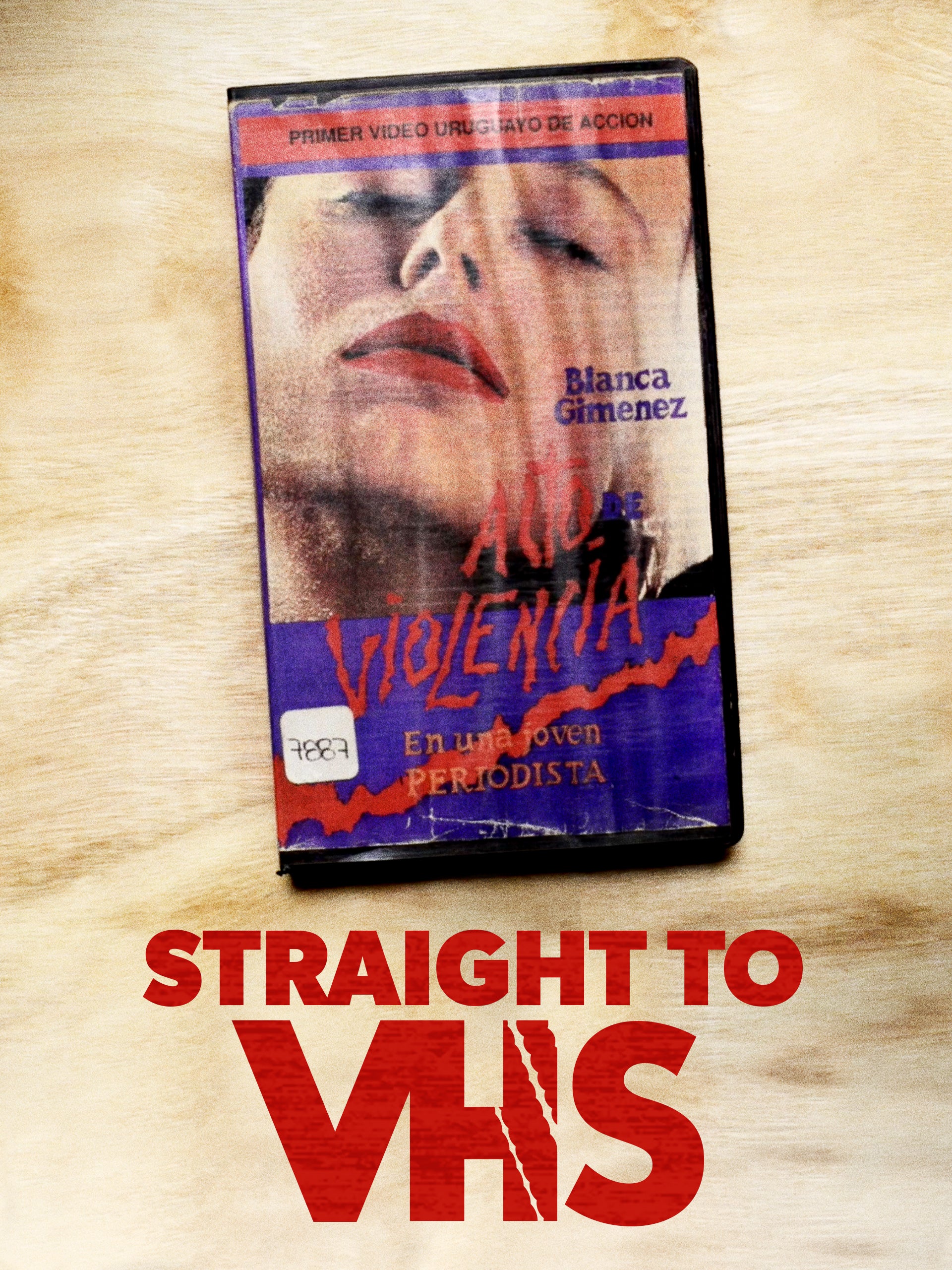 STRAIGHT TO VHS cover art