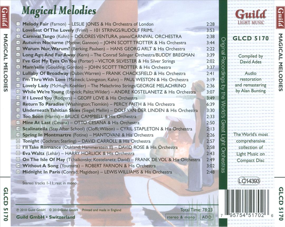 Golden Age of Light Music: Magical Melodies cover art