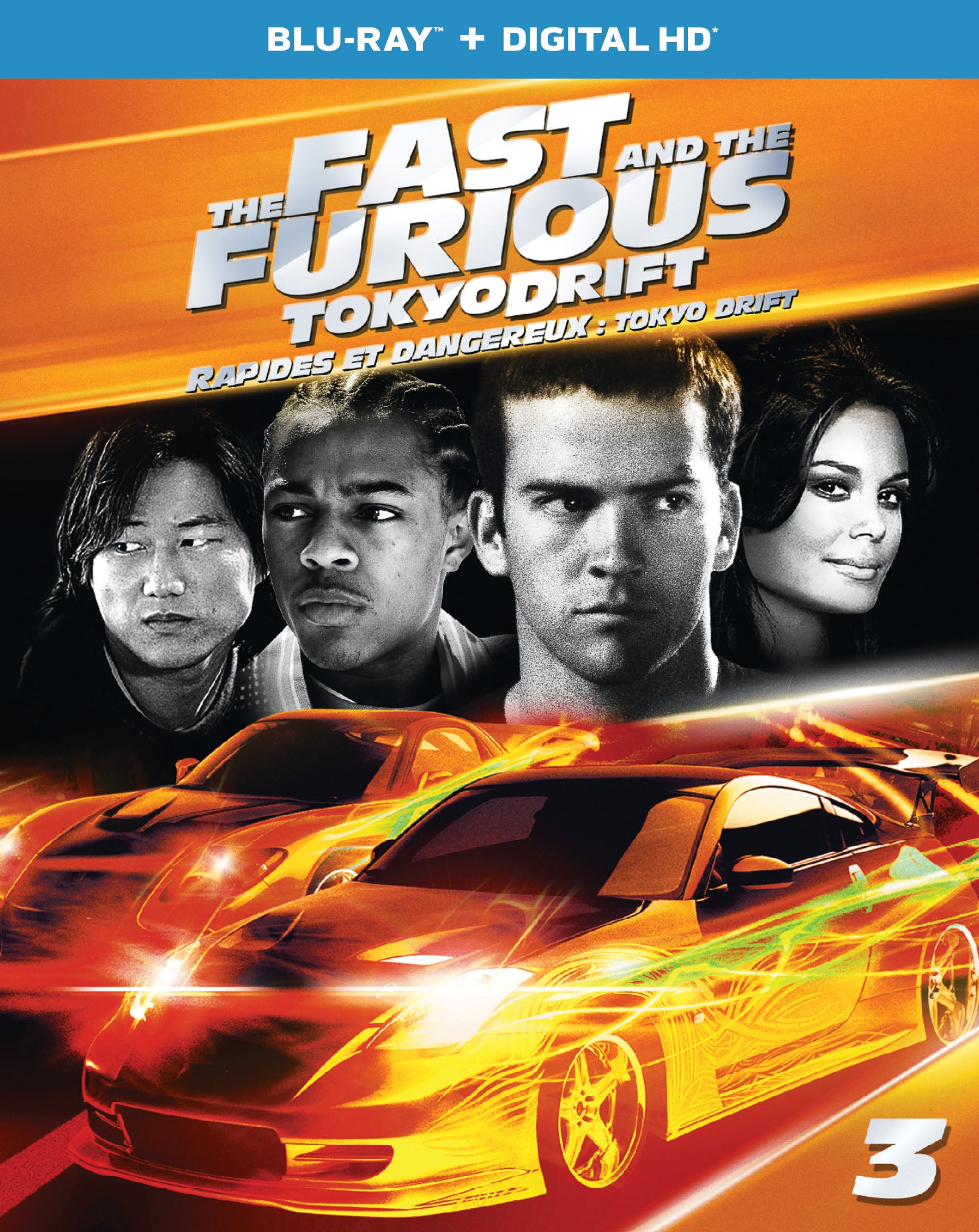 Fast and the Furious: Tokyo Drift [Blu-ray] cover art