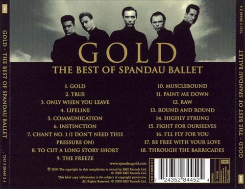 Gold: The Best of Spandau Ballet [Bonus Track] cover art