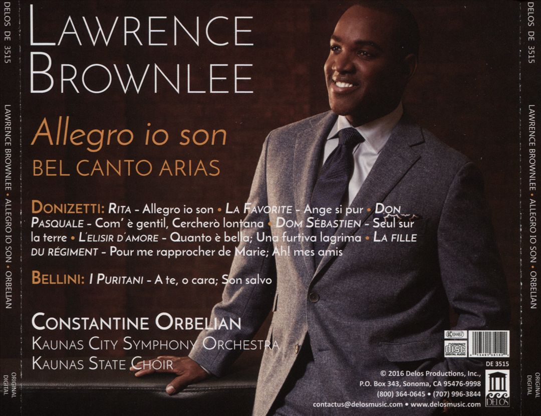 Allegro io son: Donizetti, Bellini cover art