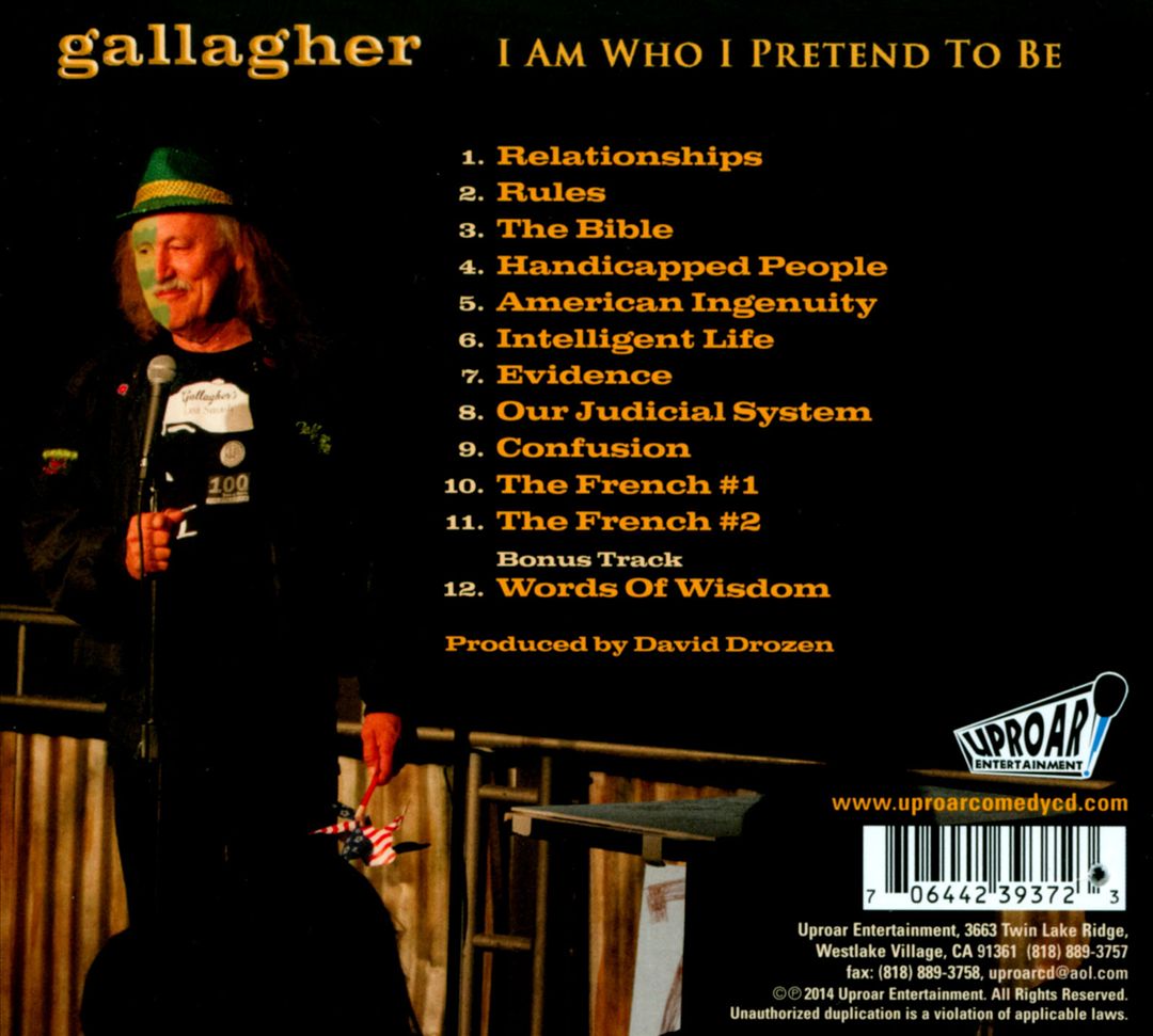 I Am Who I Pretend to Be cover art