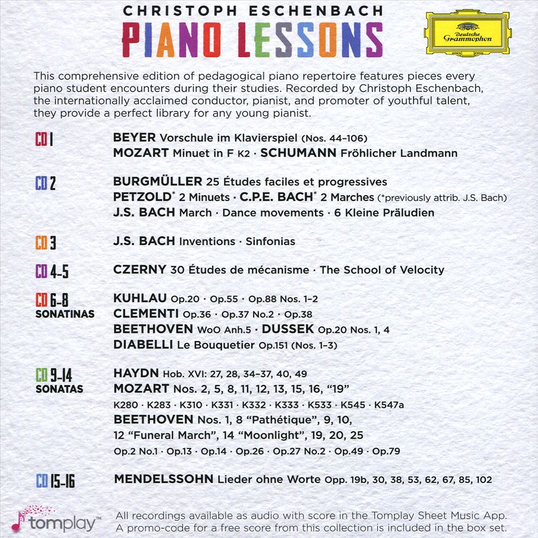 Piano Lessons cover art