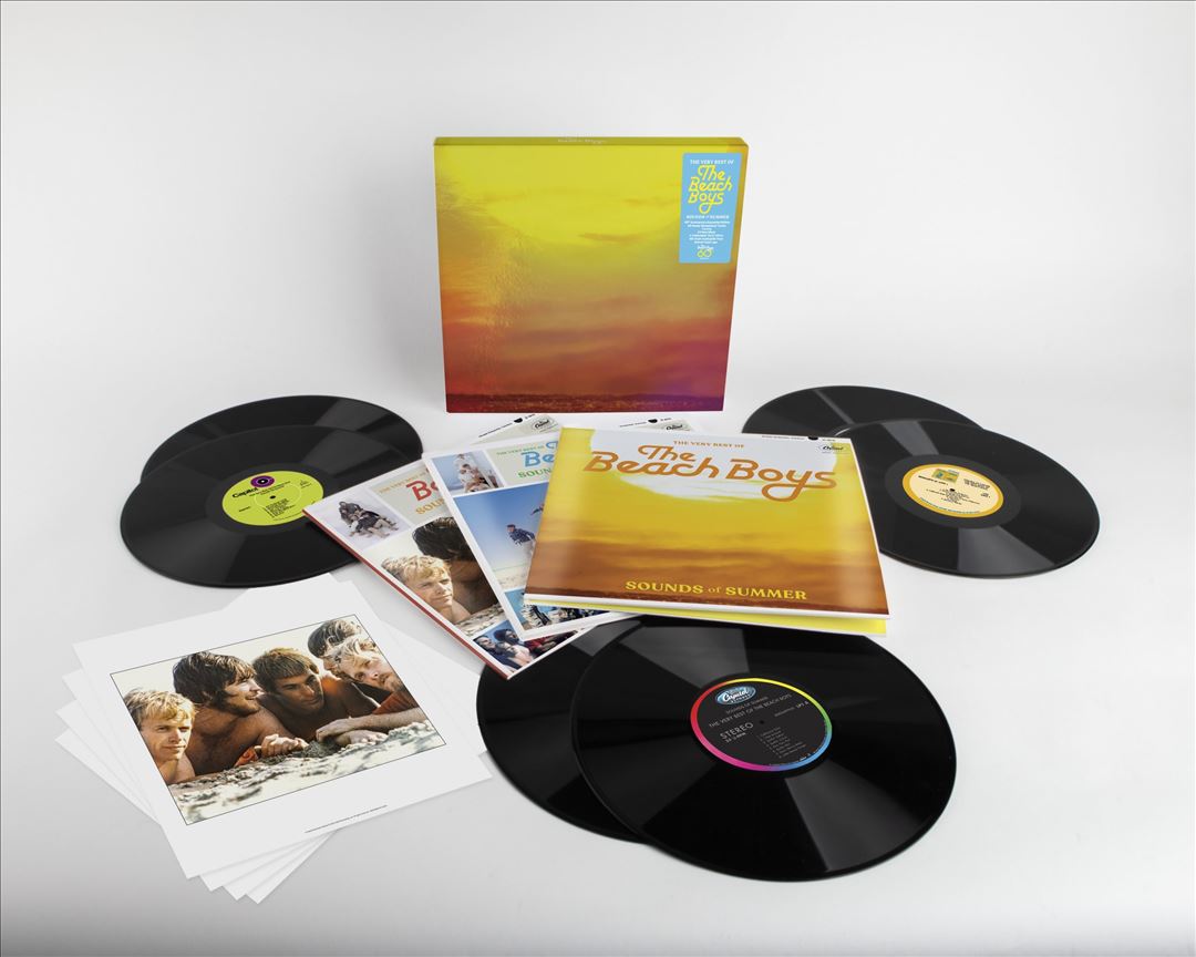 Sounds Of Summer: The Very Best Of The Beach Boys [Expanded Edition 6 LP w/ Lithograph] cover art