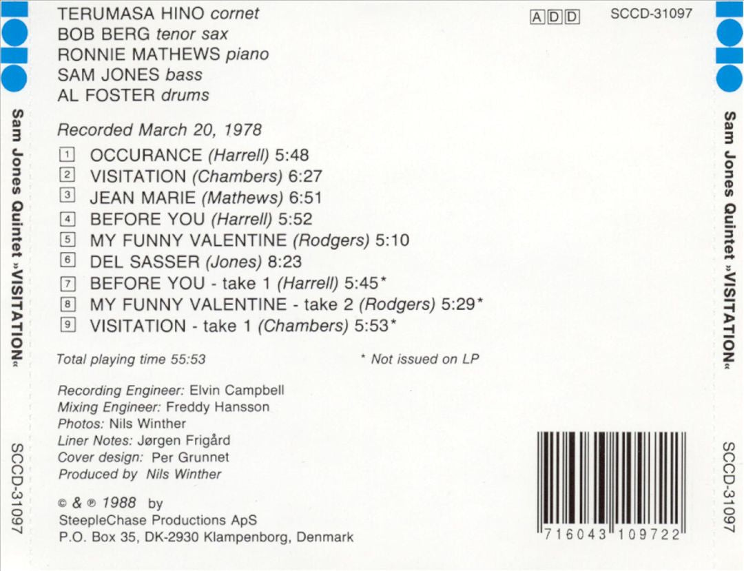 Visitation cover art